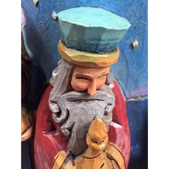 Jim Shore 2014 "The Nativity Story" Storybook Bethlehem Christmas NIB RETIRED - Picture 7 of 17